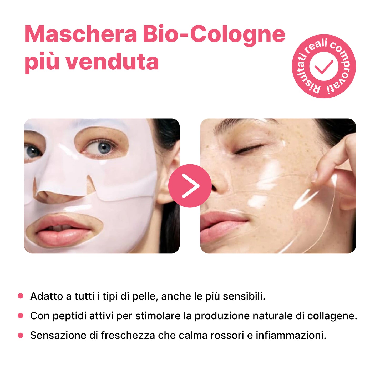 Maschera al Bio-Collagene PuraVera™