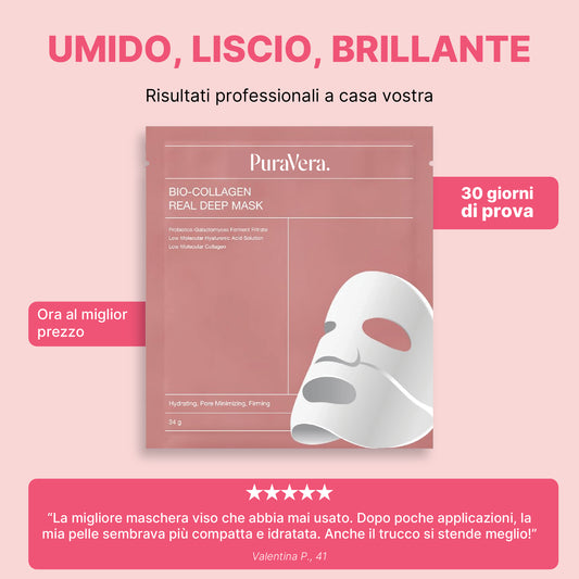 Maschera al Bio-Collagene PuraVera™